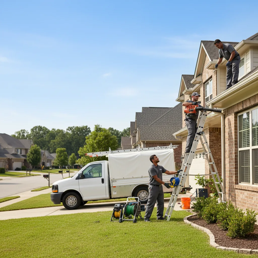 Home Gutter Service in Bertram, TX near me